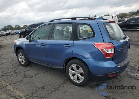 2016 Subaru Forester 2.5I from USA, damaged, VIN JF2SJABC3GH548543